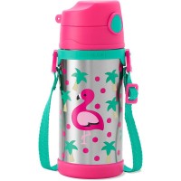 Skip Hop Zoo Insulated Stainless Steel Bottle - Flamingo